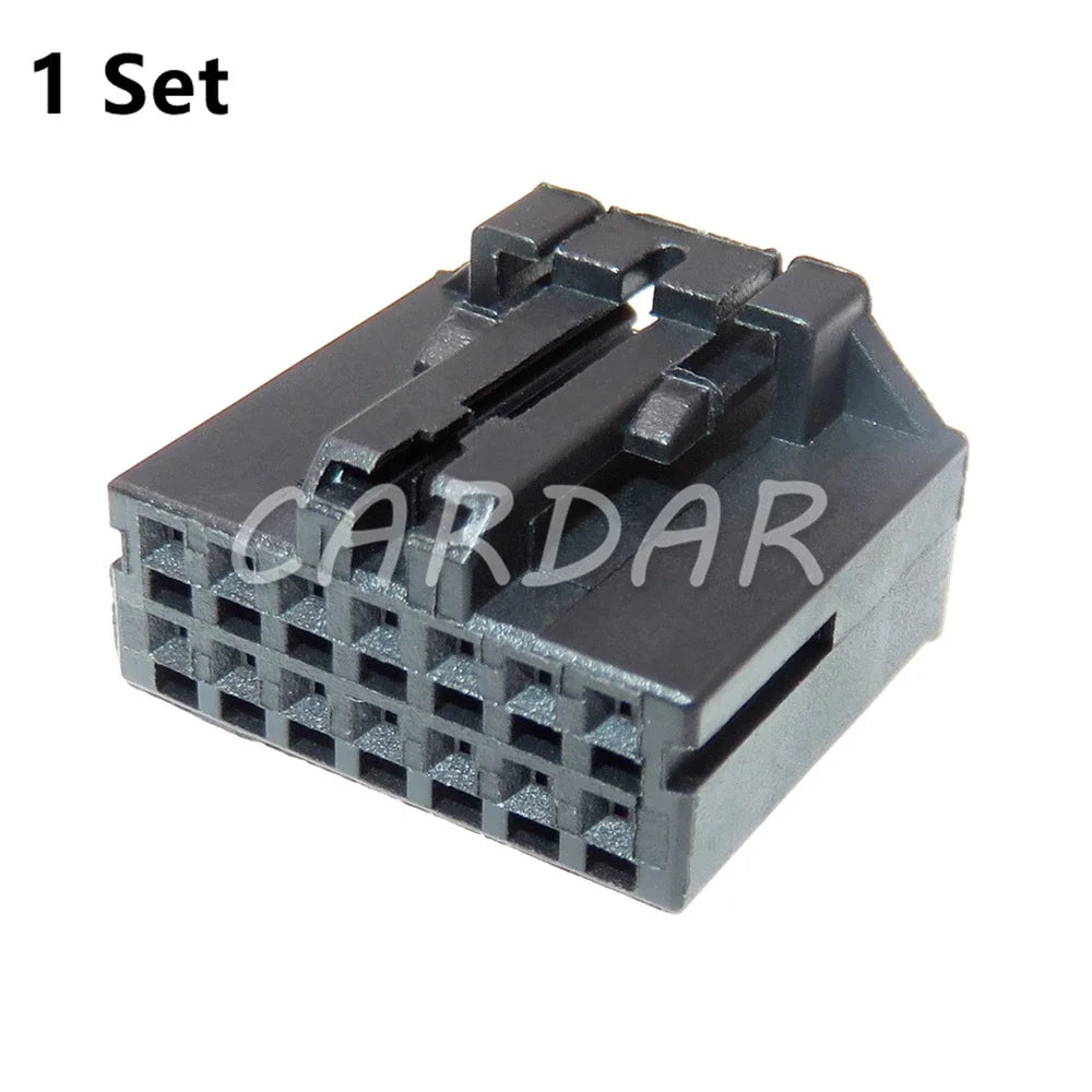 14 Pin 0.7 Series Miniature Cable Harness Unsealed Socket With Terminal 936124-1 Automobile Plastic Housing Connector