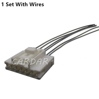 6 Pin 7283-1061 Electrical Sockets Auto Connector With Terminals For Car Auto