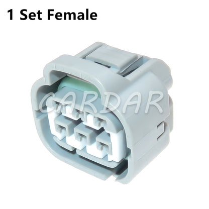 6 Pin 90980-10988 7282-7064-40 7283-7064-40 Car Headlight Wire Plug Cable Harness Waterproof Socket