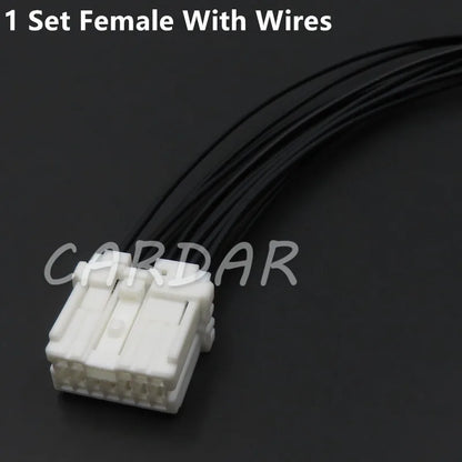 12 Pin 1.2 Series Automobile Plastic Housing Unsealed Wire Cable Socket MG643009 7282-5988 MG653012 7283-5988