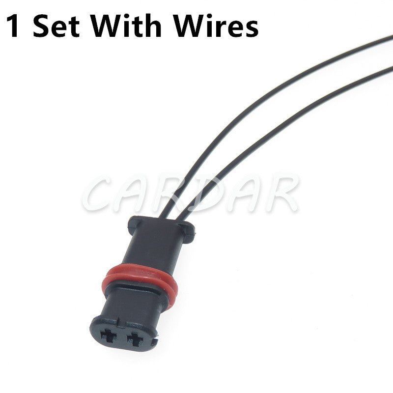 2 Pin 1.5 Series Wiring Harness Unsealed Socket Auto Electric Cable Connector With Terminal For Automobile