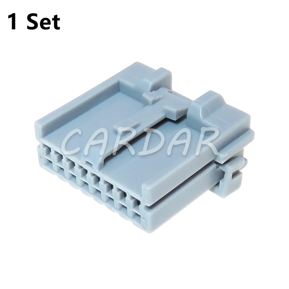 8 Pin 1.2 Series Grey Automotive Cable Socket Auto Parts Car Unsealed Electric Wiring Connector