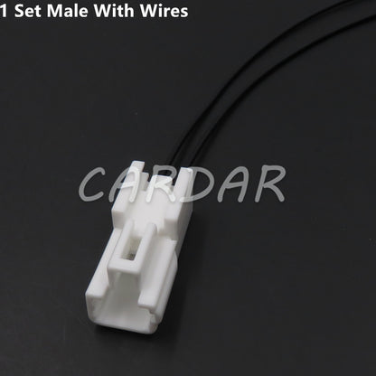 2 Pin 90980-1247 Auto Connector Auto Reading Light ABS Sensor Socket Seat Motor Plug 6149-1251 7283-1020 For Toyota