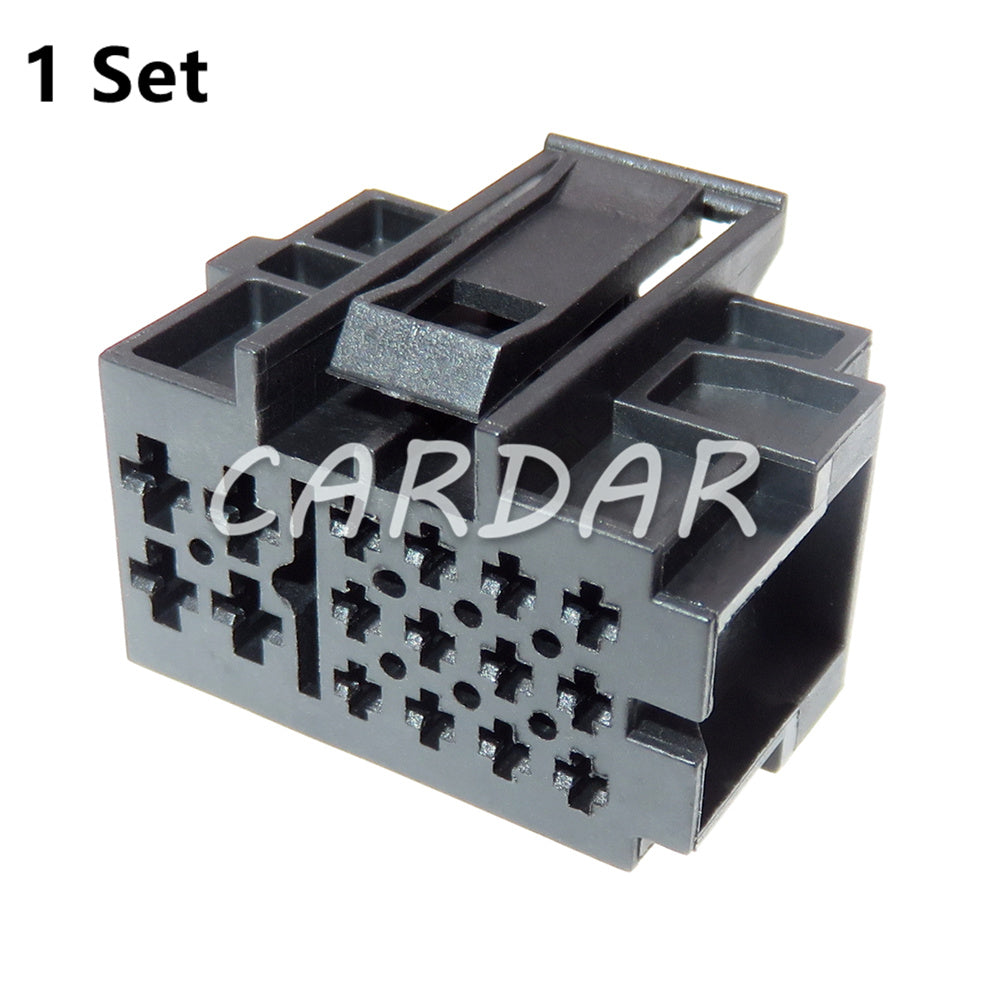 16 Pin 6Q0937713 Automobile Seat Heating Control Device Wiring Harness Unsealed Socket For Audi VW