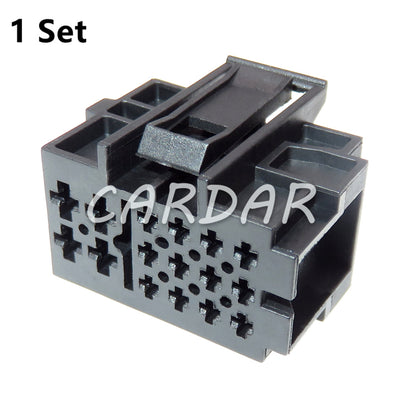 16 Pin 6Q0937713 Automobile Seat Heating Control Device Wiring Harness Unsealed Socket For Audi VW