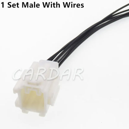 6 Pin 7186-8846 7187-8846 Automotive Burglar Alarm Wire Socket Automobile Immobilizer Wiring Connector For Honda