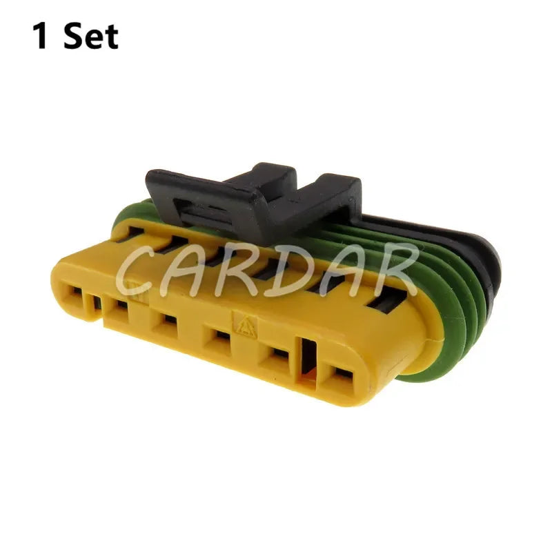 6 Pin 15344031 Car Waterproof Wiring Harness Socket Automotive Electrical Connector
