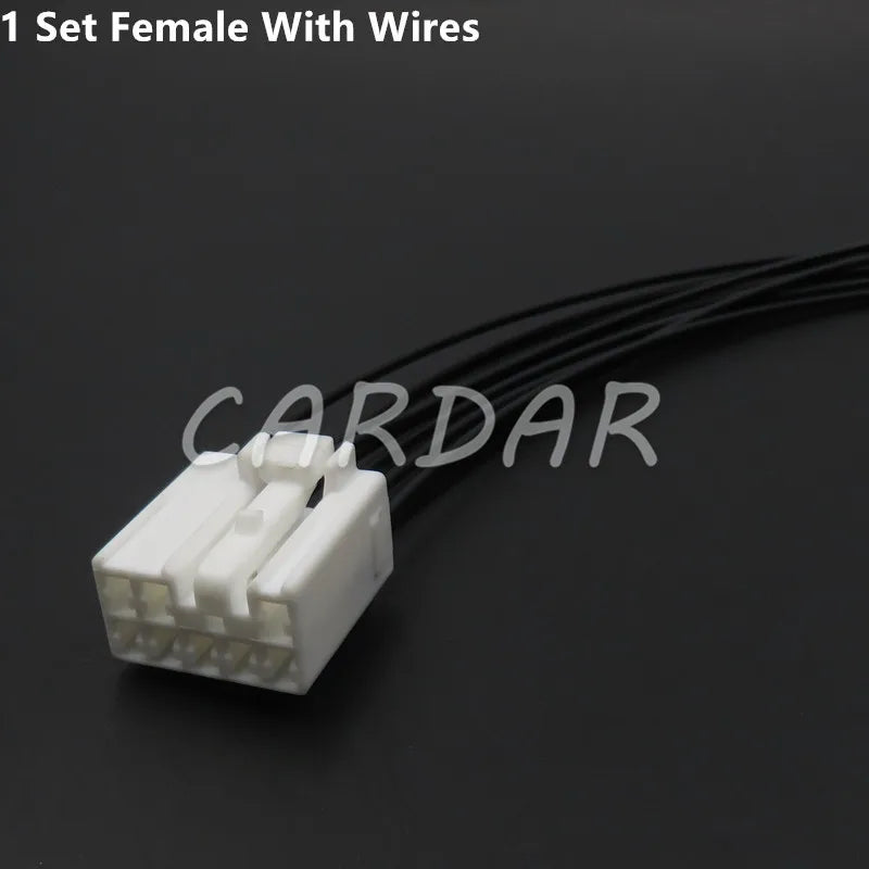 8 Pin MG641053 MG651050 Car CD Wire Socket Automotive Multimedia Navigation Power Connector Plugs For Toyota