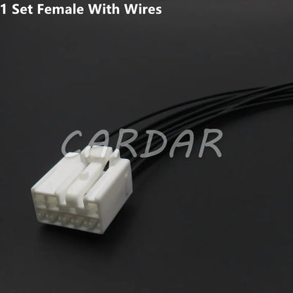 8 Pin MG641053 MG651050 Car CD Wire Socket Automotive Multimedia Navigation Power Connector Plugs For Toyota