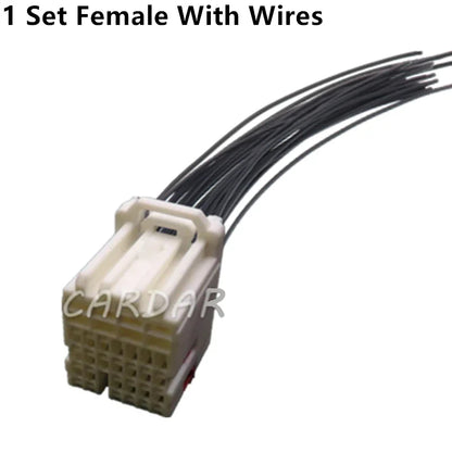 26 Pin Car Electric Cable Computer Module Socket 2098067-1 Automobile Unsealed Wiring Connector For Chevrolet