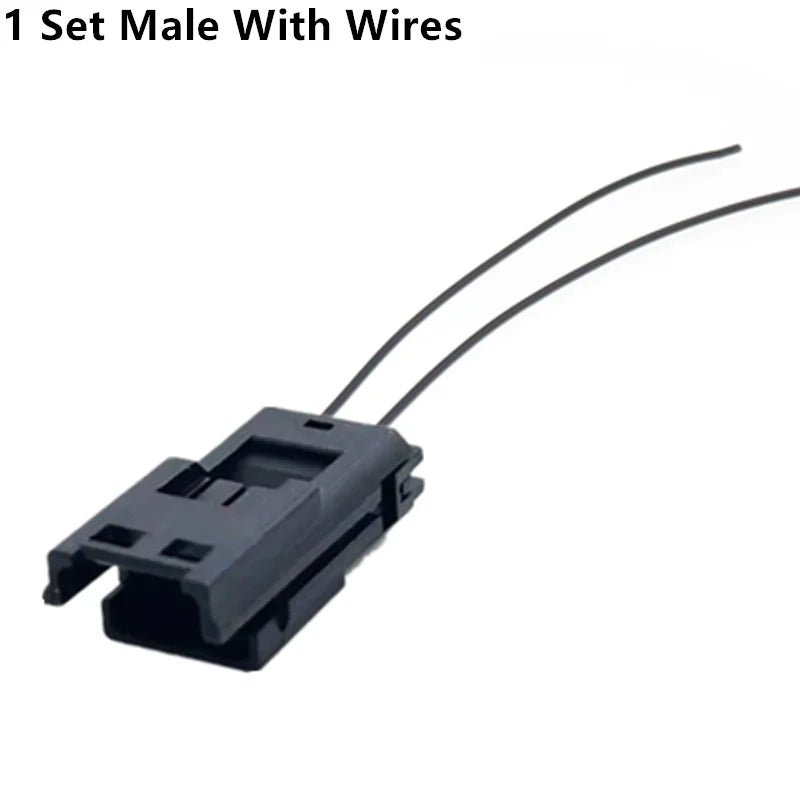 2 Pin 52116-0241 52117-0241 52117-0243 Waterproof Plug Car Reverse Mirror Turn Signal Cable Connector For VW Passat