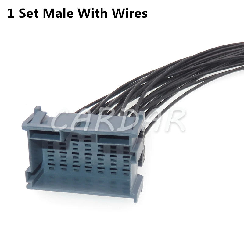21 Pin 8-968975-2 1-967630-2 Automotive Connector Car Electrical Cable Socket  With Terminals