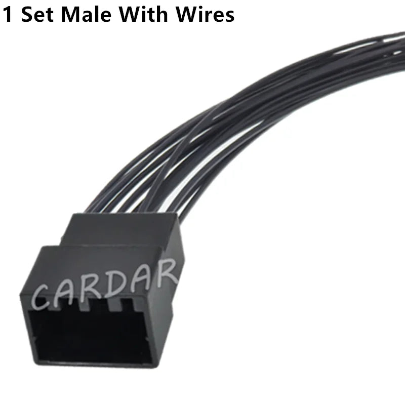 16 Pin 175966-2 Automotive Electric PCB Socket Automotive Wiring Harness Connector For Honda