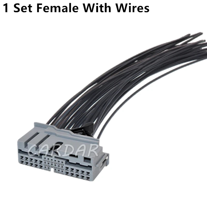37 Pin 6098-7812 Car Audio Socket Electric Seats Wire Harness Plug For Tesla Auto Accessories