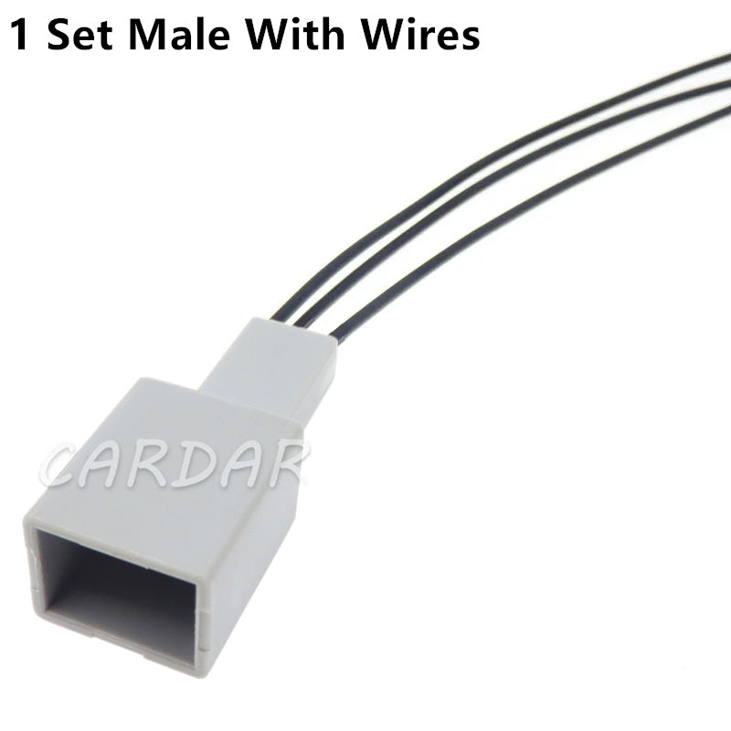 3 Pin MX34003SF1 Auto Connector Wiring Harness Cable Socket Car Plug