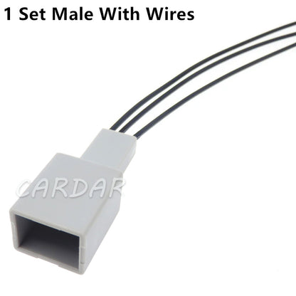 3 Pin MX34003SF1 Auto Connector Wiring Harness Cable Socket Car Plug