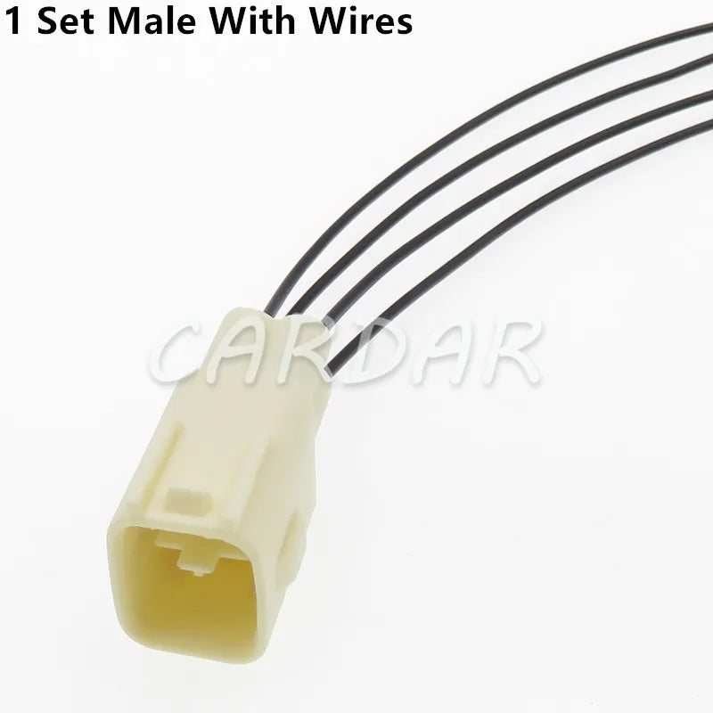 4 Pin Auto Wire Cable Harness Connector 7282-7040-10 Female Socket Male Plug For Toyota Rear Oxygen Sensor 7283-7040-10