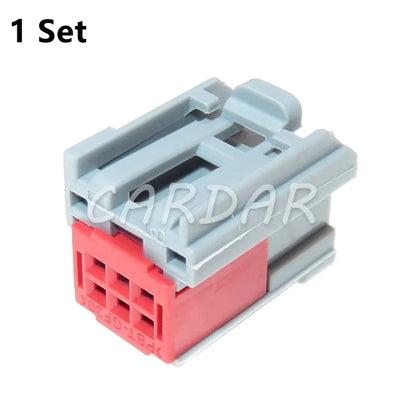 6 Pin 1 Series Automobile Socket Car Electric Wiring Connector Auto Wire Harness Plastic Housing Plug