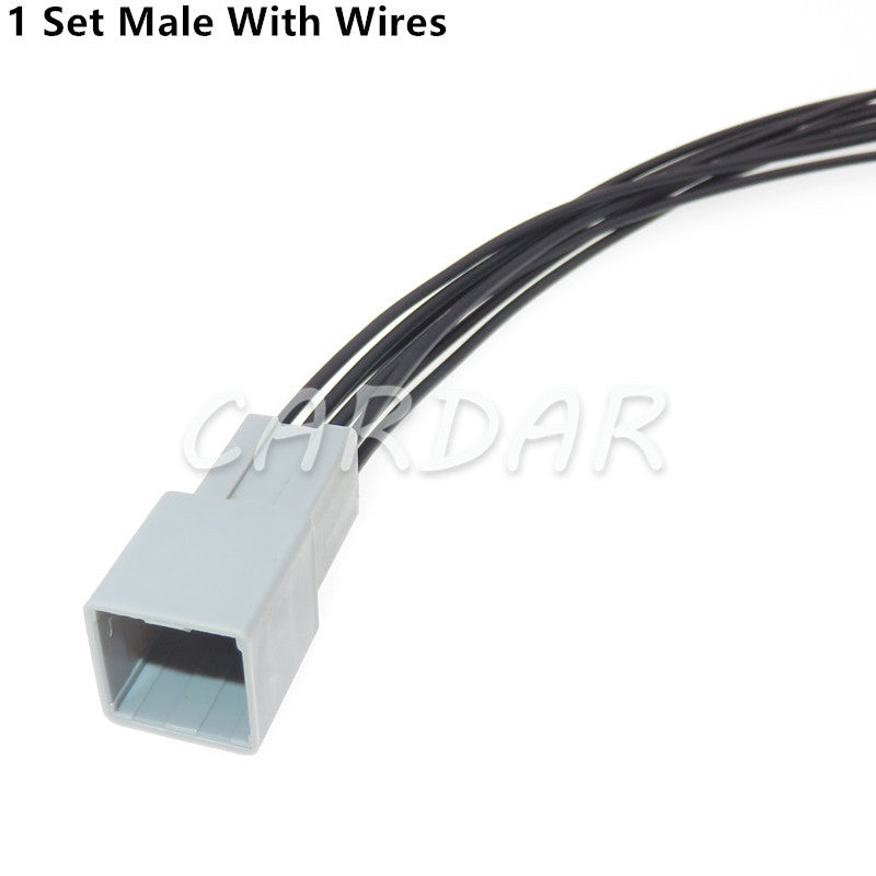 8 Pin 0.7 Series Automobile Multimedia CD Navigation Host Instrument Cable Plug Car Wiring Socket For Honda