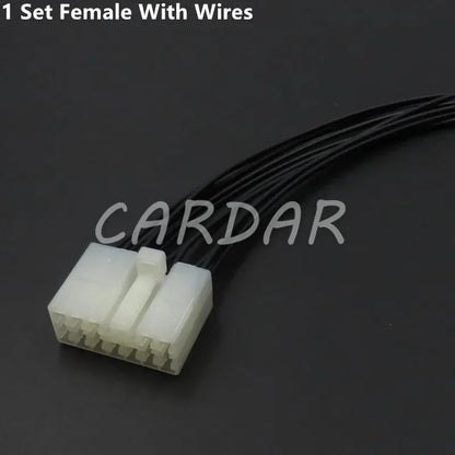 12 Pin 7122-1210 7123-1210 Automotive Connector Wiring Electrical Socket With Terminals