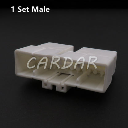 20 Pin MG641083 Auto Fuse Box Cable Socket Connector With Terminals For BUICK