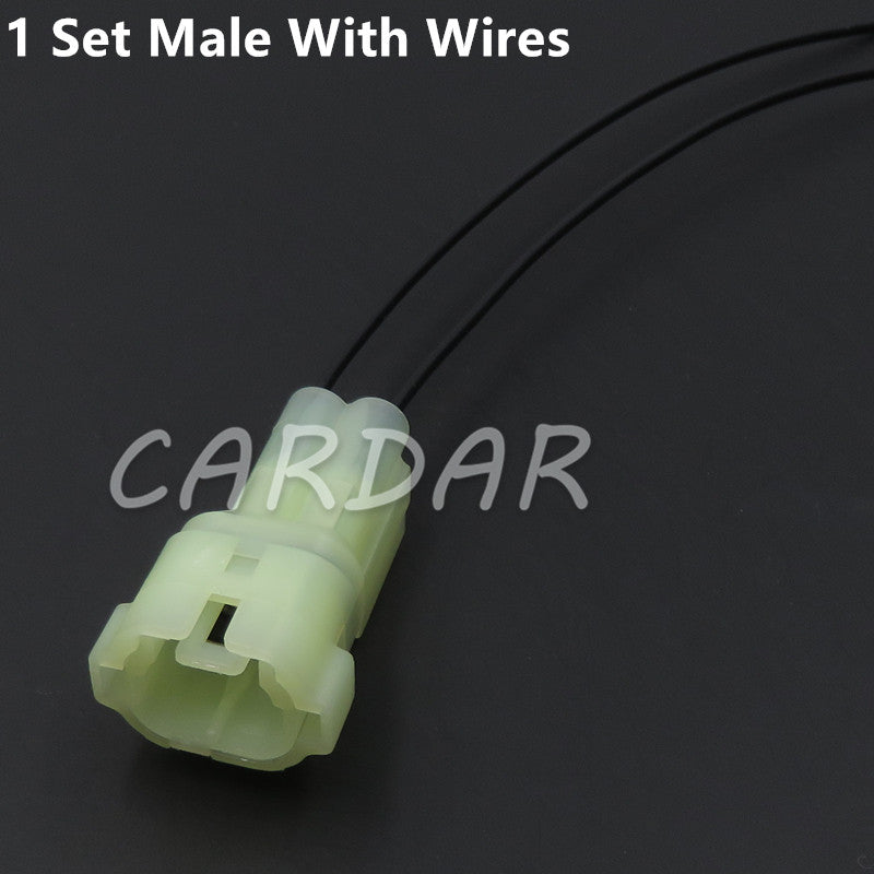 2 Pin 6187-2801 6187-2804 Automotive Connector Power Battery Waterproof Electronic Reversing Radar Harness Socket For Car