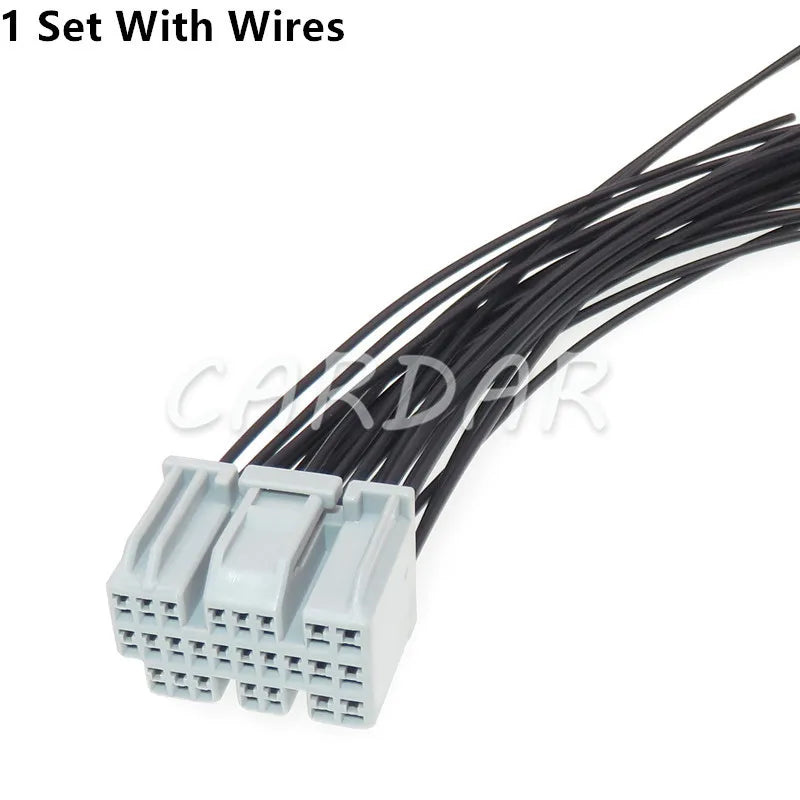 25 Pin Auto Cable Harness Plug Car Plastic Housing Unsealed Hybrid Connector Automobile Wire Socket 179679-6