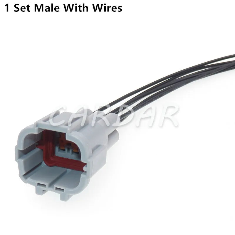 6 Pin 6185-1175 PB291-06127 PB291-06127 Automotive Electrical Headlight Socket Light Lamp Connector For Nissan Teana