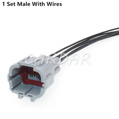 6 Pin 6185-1175 PB291-06127 PB291-06127 Automotive Electrical Headlight Socket Light Lamp Connector For Nissan Teana