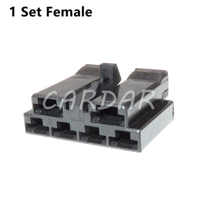6 Pin Automotive Connector 6.3mm Car Electrical Wire Cable Plug Socket