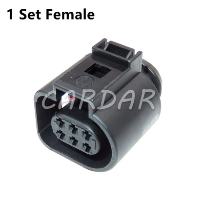 6 Pin 1.5mm 3B0973813 1J0973713 Auto Temp Sensor Plug Waterproof Electrical Wire Connector For Car Truck VW