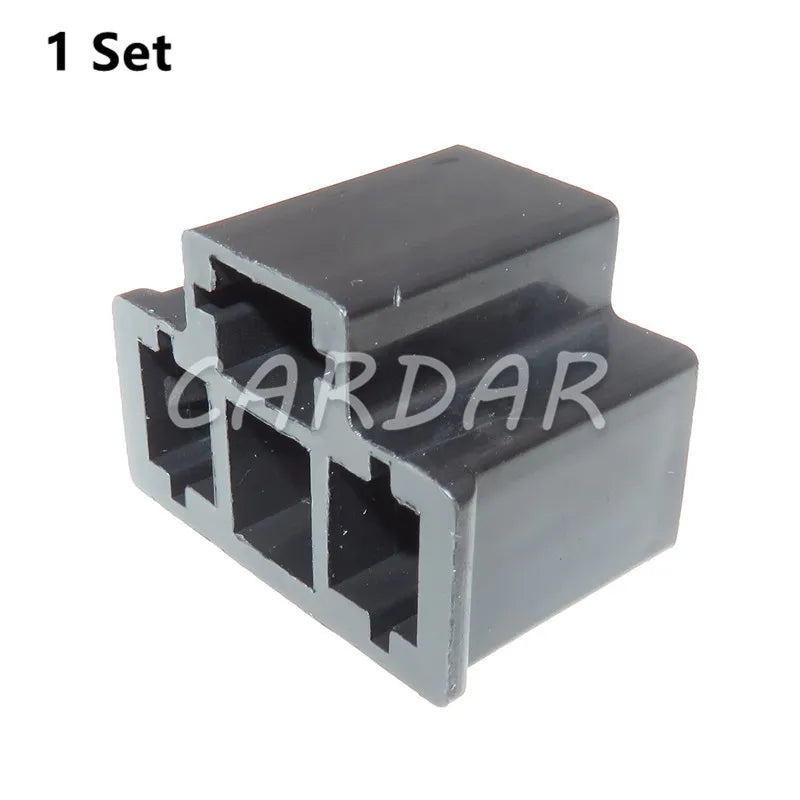 PA66 Motorcycle H4 3 Pin Unsealed Cable Wire Connector Electrical Connector Automotive Plug Lamp Holder Socket