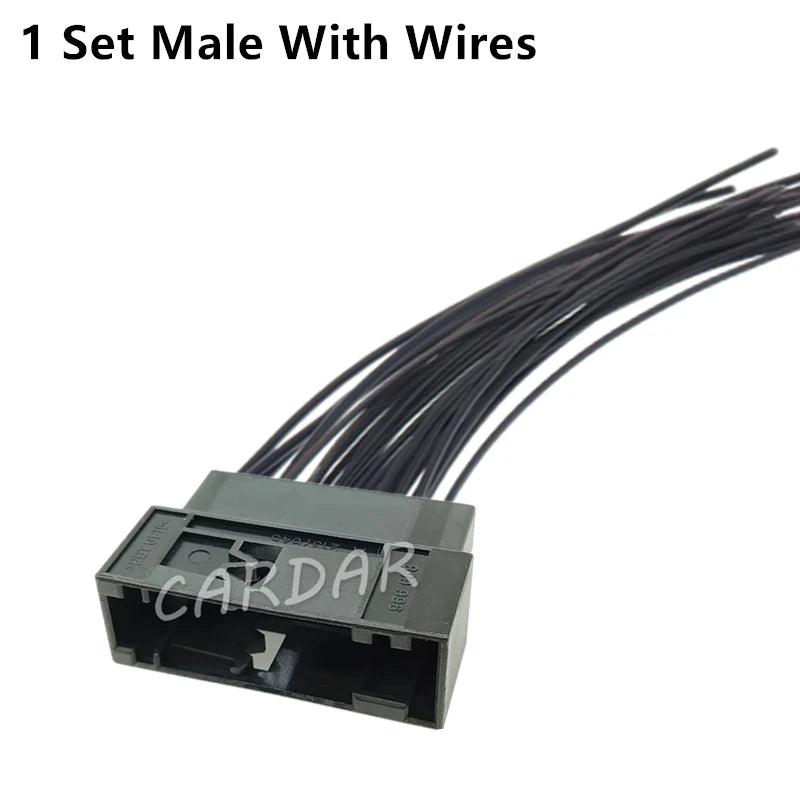 32 Pin 1719057-3 2050723-3 Automotive Central Control Instrument Electrical Wire Socket Auto Connector