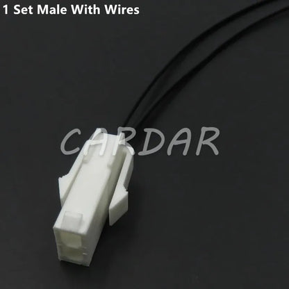 2 Pin 2 Way 4.14mm FL Connector Kits Motor Socket Electrical Machine Plug With Terminal