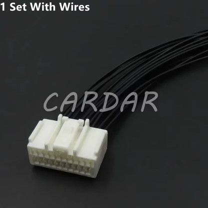 20 Pin 6098-1626 Automotive Connector Electric Auto Plug Cable Socket