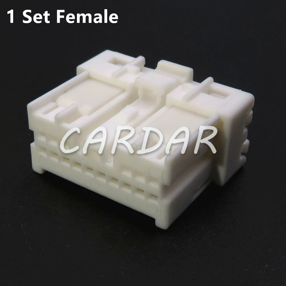 16 Pin 7282-8665 7283-8665 Car Navigation Cable Harness Unsealed Connector Male Plug Female Socket