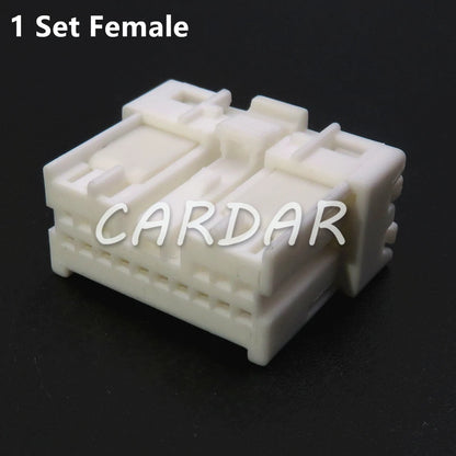 16 Pin 7282-8665 7283-8665 Car Navigation Cable Harness Unsealed Connector Male Plug Female Socket