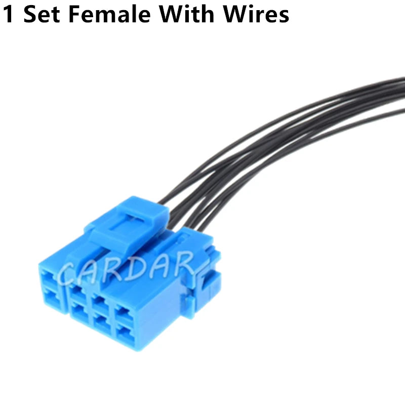 8 Pin 2.8 Series Blue Automobile Electrical Connector 7122-1689-90 7123-1689-90 Car Wire Cable Unsealed Socket