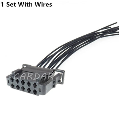 10 Pin 1.5mm 6Q0972725 Automotive Connector Wiring Harness Socket 6Q0 972 725 For VW Audi