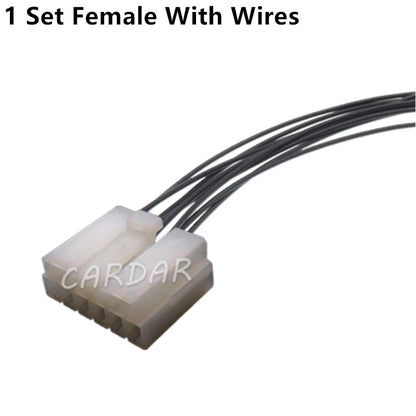 8 Pin 3 6 Series Composite Connector Automobile Plastic Housing Wire Socket Car Male Female Docking Cable Plug