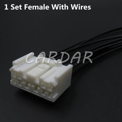 10 Pin 2.2 4.8 Series Auto Wiring Terminal Socket Car Male Female Composite Connector 6520-1150 6520-1142 BH0607-08