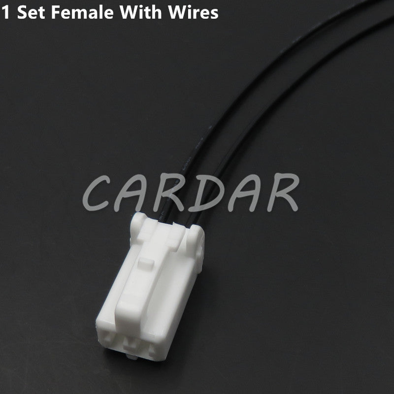 2 Pin 7282-1027 7283-1027 MG651201-4 Automotive Brake Reversing Light Harness Connector Speak Audio Cable Plug For Toyota