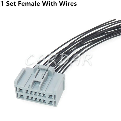 14 Pin 7282-6447-40 7283-6447-40 Automotive CD Audio Modified Wire Plug Socket For Chevrolet BUICK
