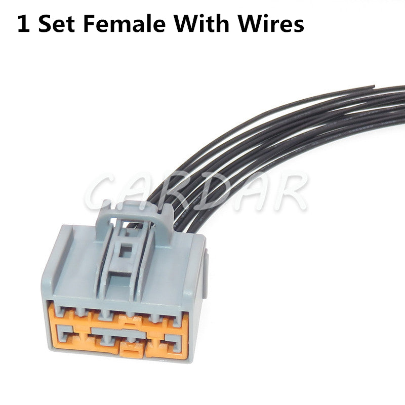 10 Pin 2.8 Series Auto Parts 7282-6457-40 7283-6457-40 Car Plastic Housing Unsealed Socket Male Female Docking Plug
