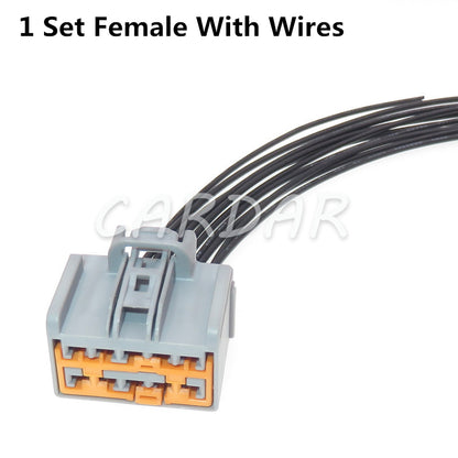 10 Pin 2.8 Series Auto Parts 7282-6457-40 7283-6457-40 Car Plastic Housing Unsealed Socket Male Female Docking Plug