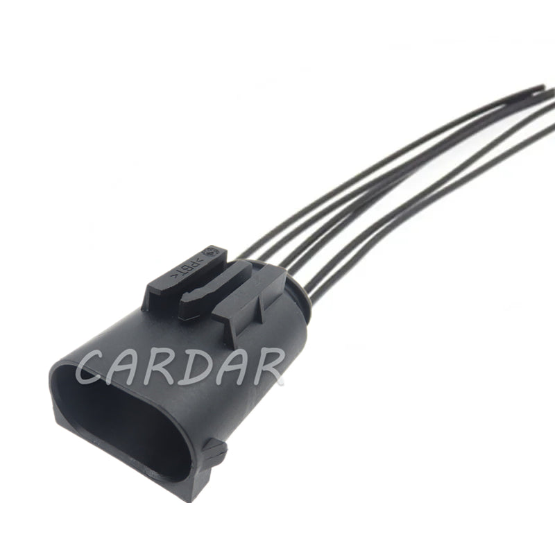 6 Pin 1-967616-1 1-967587-3 Miniature Automotive Throttle Sensor Electric Wire Plastic Housing Waterproof Socket