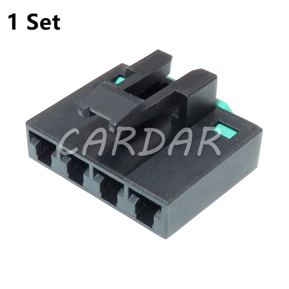4 Pin 4.8 Series Auto Unsealed Socket 12052856 15324456 Black Car Wiring Terminal Connector