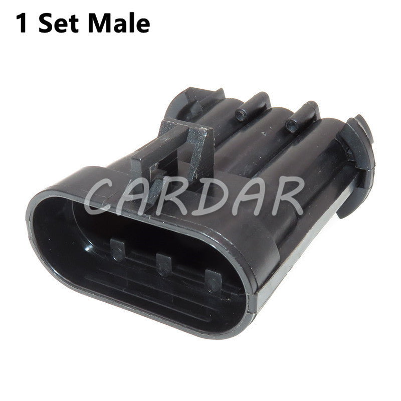 3 Pin 12124685 15358681 Waterproof Automotive Cooler Fan Socket Auto Connector For BUICK Haval H3
