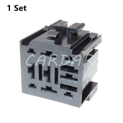 9 Pin Automotive Relay Connector Car Fuse Socket Electrical Plug With Terminals