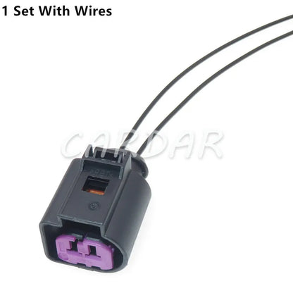 2 Pin 1J0973772 Waterproof Engine Speaker Housing Auto Generator Plug Socket For VW Magotan Sagitar CC